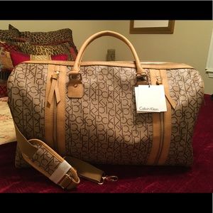 NEW Calvin Klein Duffle Bag